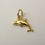 Thumbnail: GENUINE SOLID 9ct YELLOW GOLD 3D DOLPHIN CHARM/PENDANT