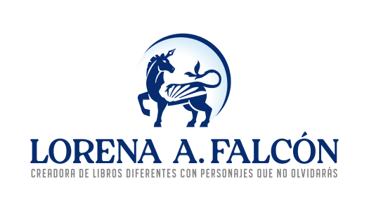 Logo de la escritora indie de ficción Lorena A. Falcón