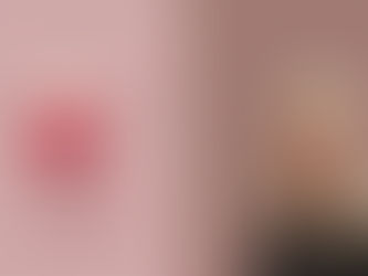 An illustrated dancing cancer cell against a light pink background. A cartoon white girl crying against a darjer pink background.