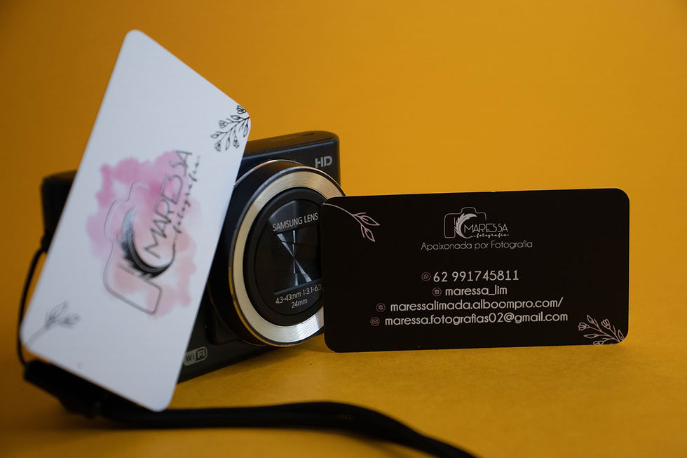 Cartão de Visita Maressa Fotográfia