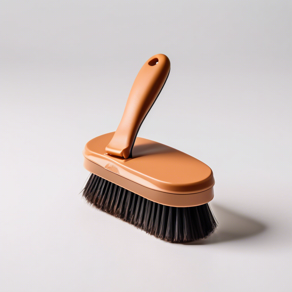 Self-Cleaning Slicker Brush