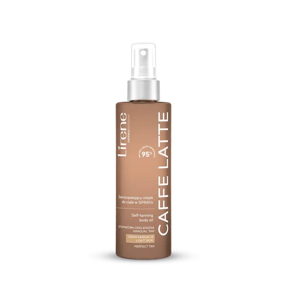 1Pc PERFECT TAN Self-tanning body oil CAFFE LATTE 190 ml