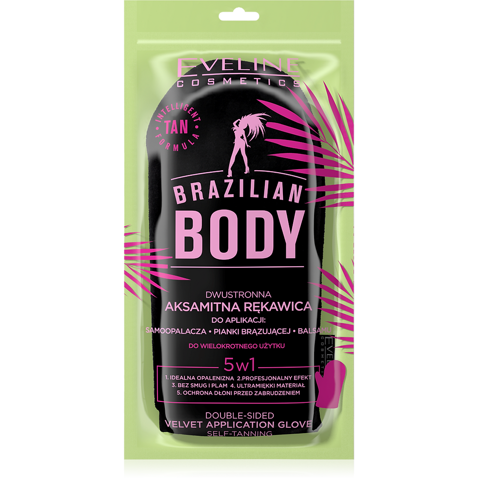 1Pc Brazilian Body Double Sided Velvet Glove 1Piece