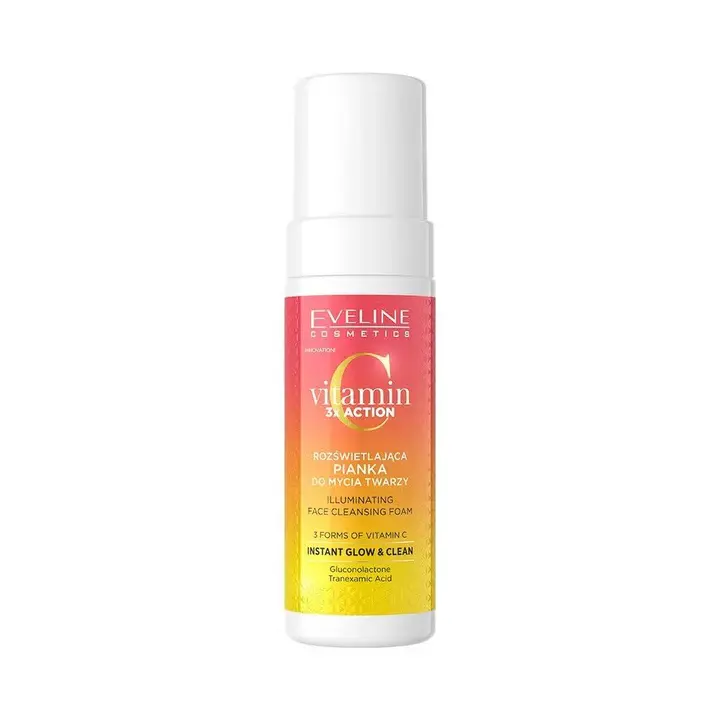 1Pc Vitamin C 3xAction Illuminating Face Wash Foam 150ml