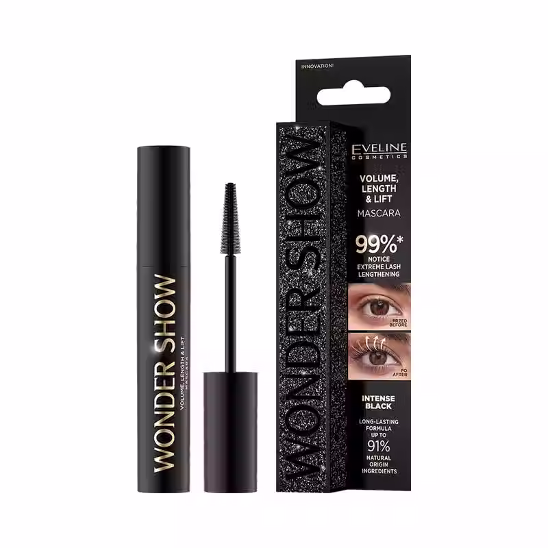3Pcs Wonder Show Volume, length & lifting mascara