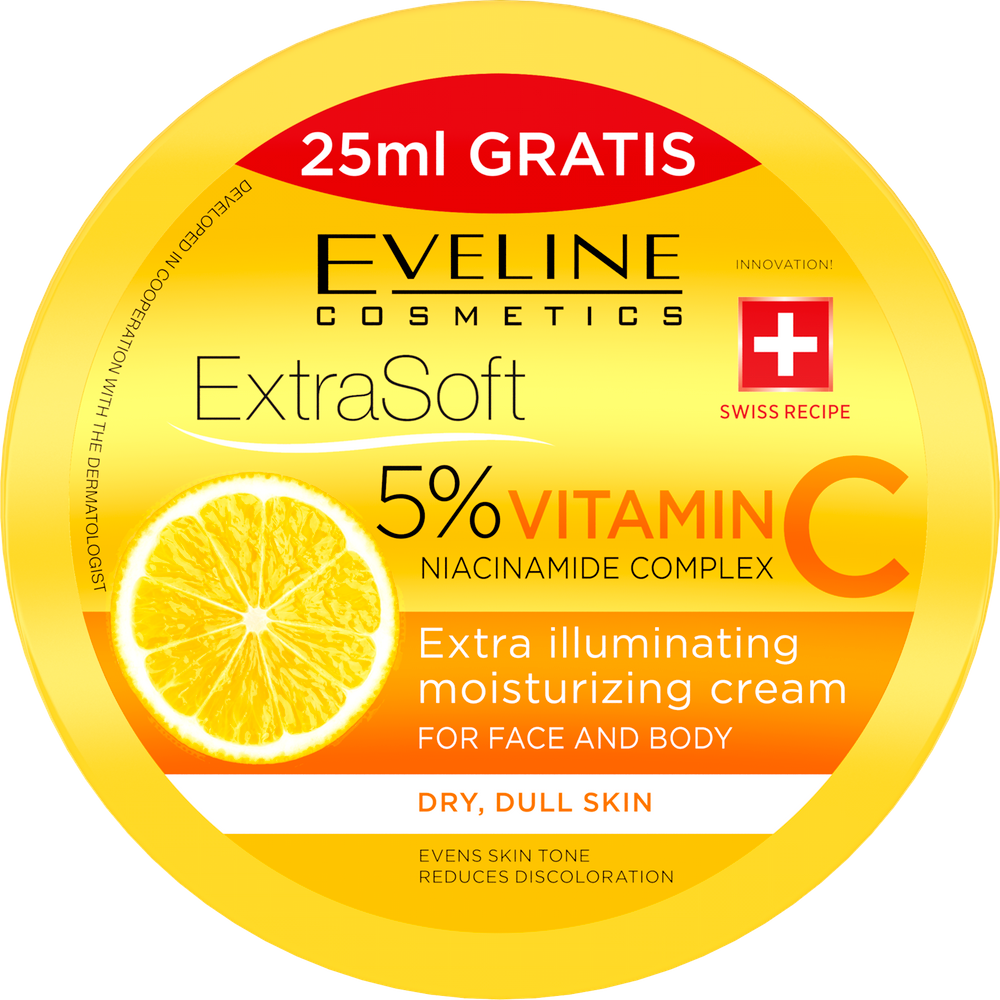 1Pc Extra Soft 5% Vitamin C Niacinamide Complex for Dry and Dull Skin 200ml