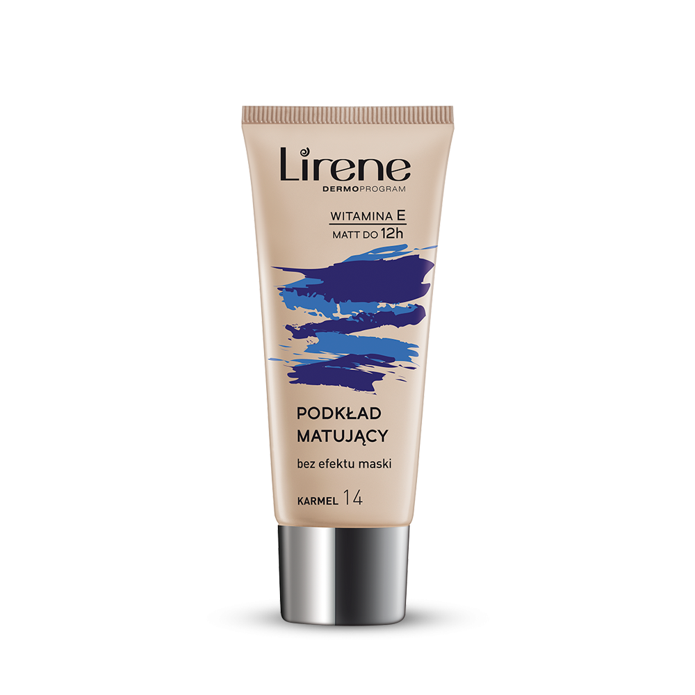 1Pc Lirene NATURE MATTE Mattifying fluid 30 ml (CARMEL)