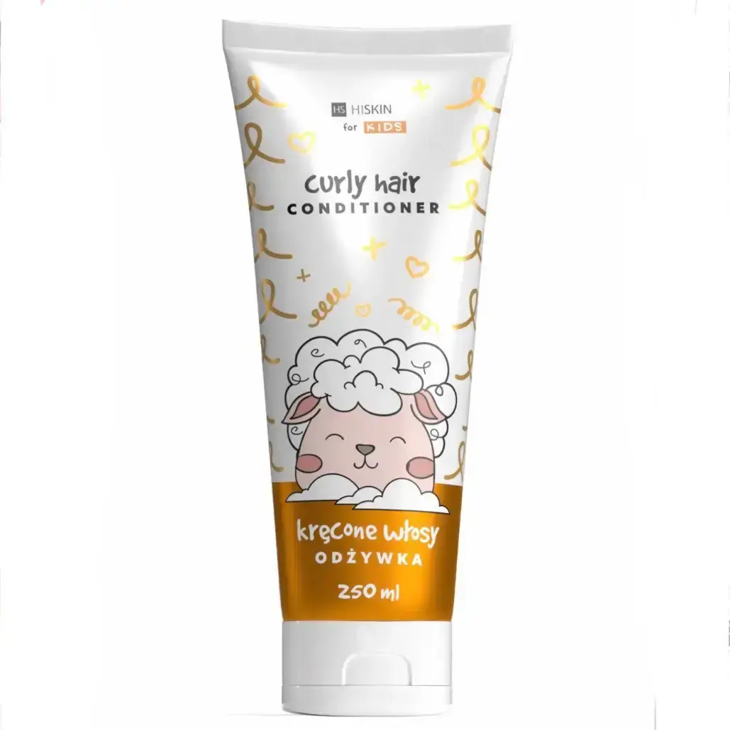 1Pc Conditioner for children's naughty and curly hair HiSkin kids CURLY 250 ml