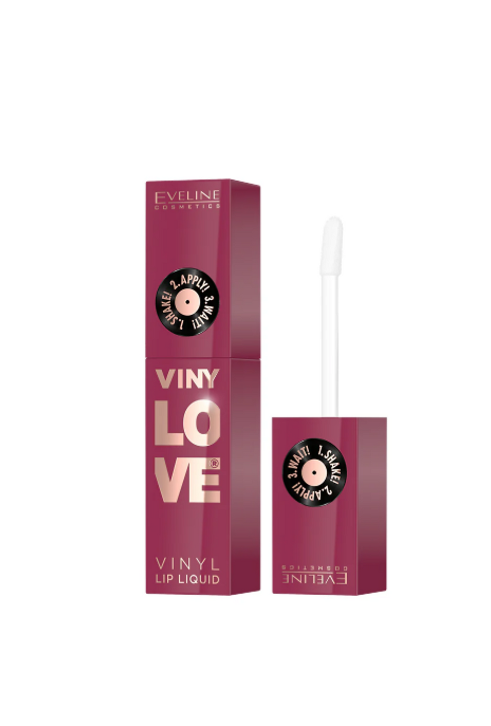 1Pc VinyLove Long-wear vinyl lip liquid BLUSHY 4ML