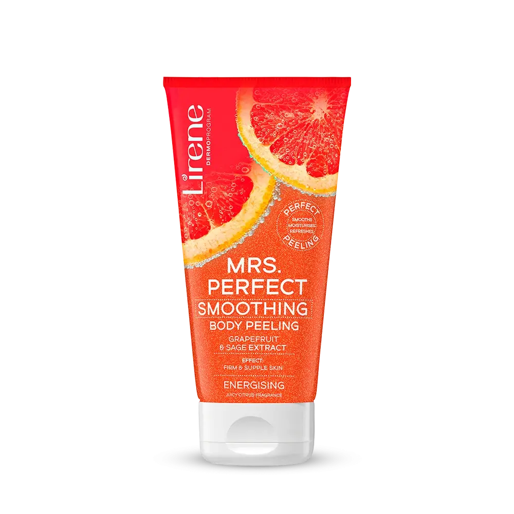 1Pc  Lirene  Smoothing body peeling with extracts of grapefruit and sage 175ml