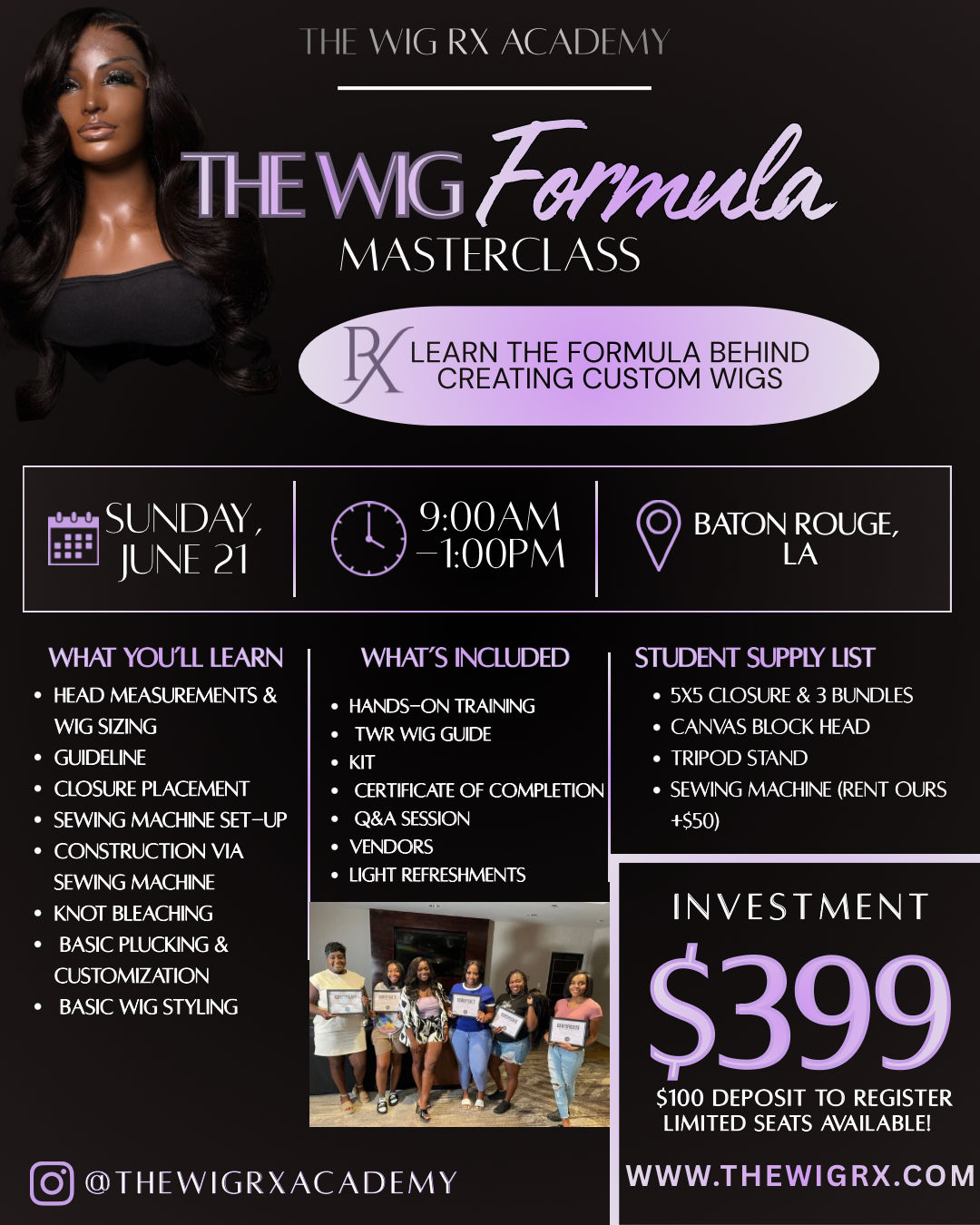 June 21 Group Class