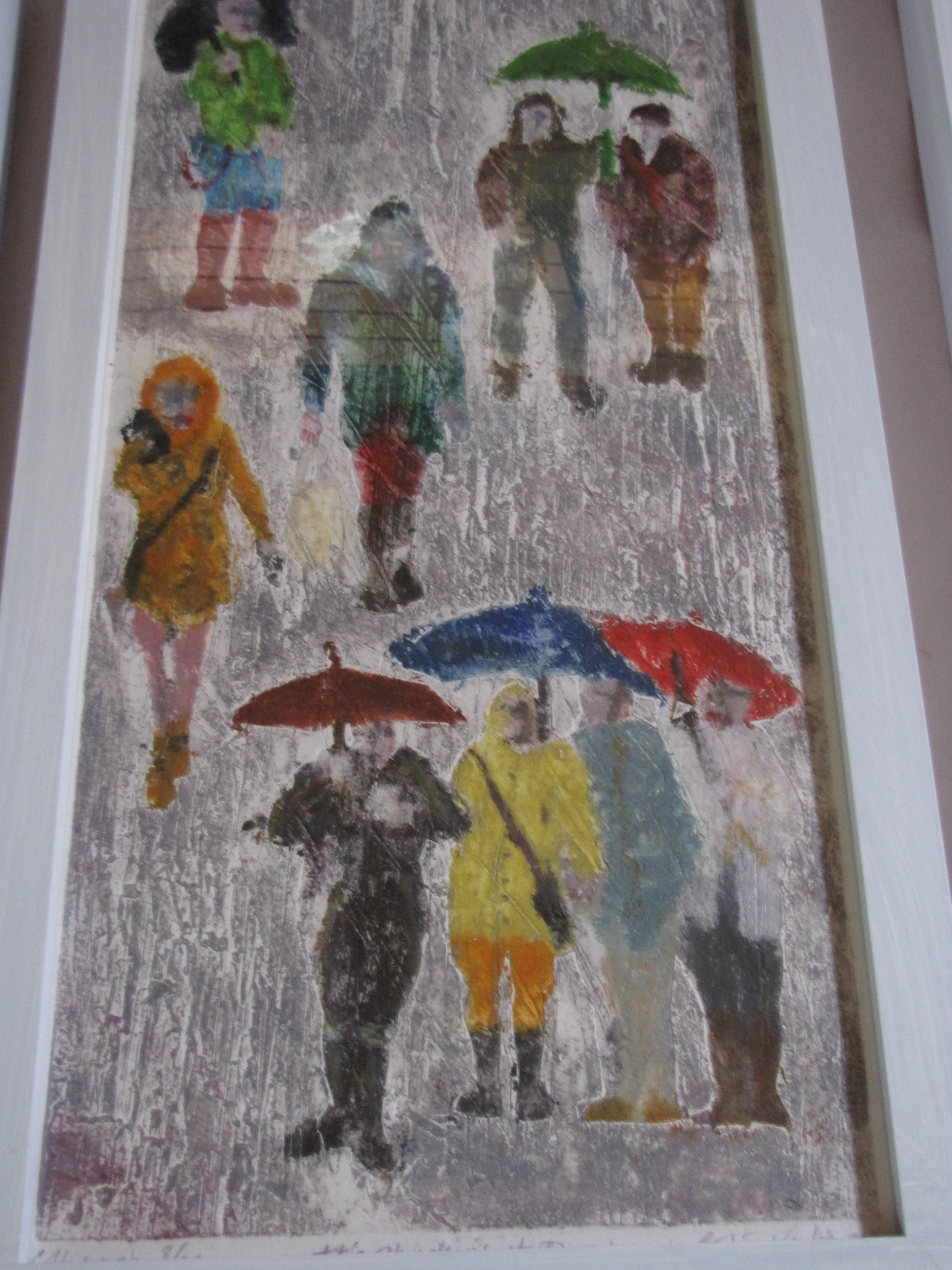 It's chucking it down