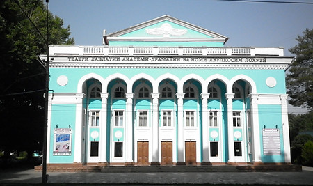 Centrum van Dushanbe