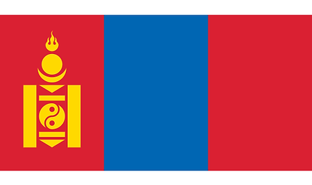 Vlag Mongolie