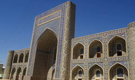 Kalon moskee in Buchara