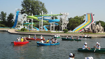 Songdowon Kinderkamp bij Wonsan