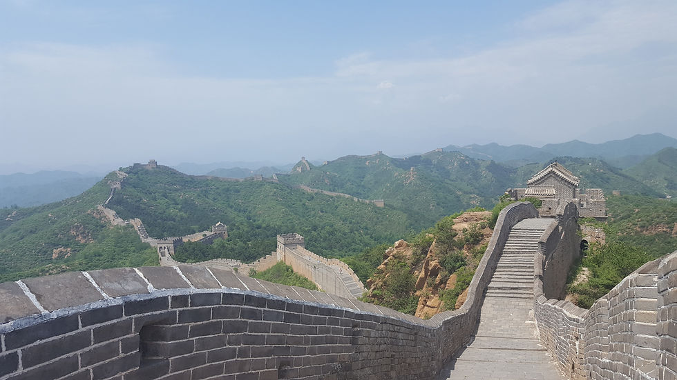 Chinese Muur bij Beijing