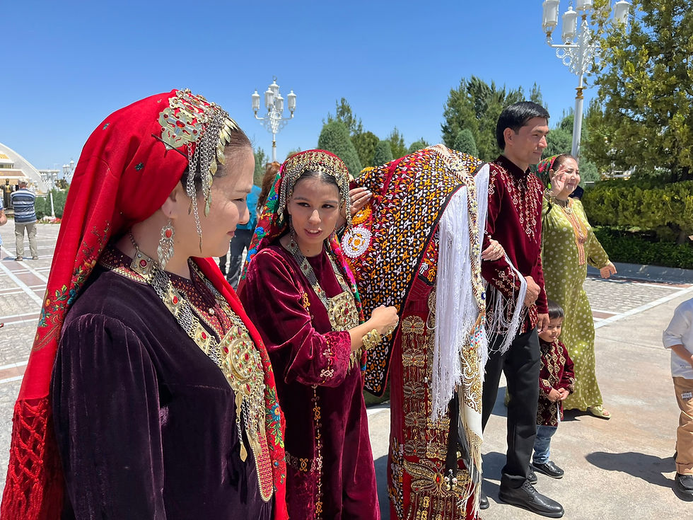 Klederdracht Turkmenistan