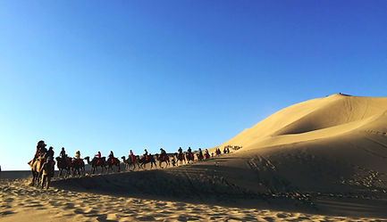 Zandduinen bij Dunhuang