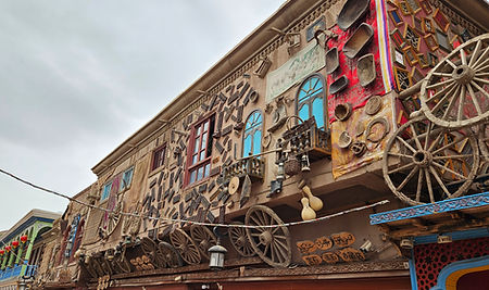 Oude centrum van Kashgar