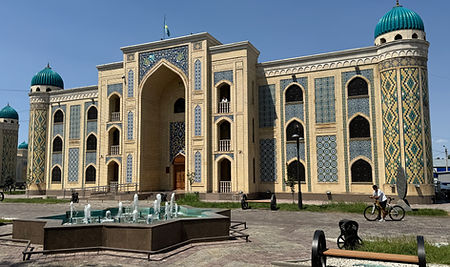 Moderne centrum van Taraz