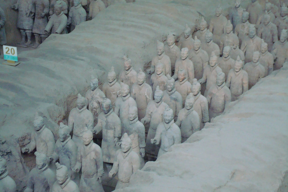 Terracotta Leger in Xi'an