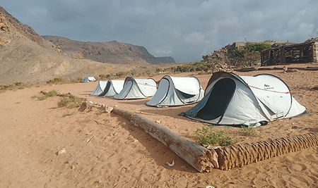 Kamperen op Socotra