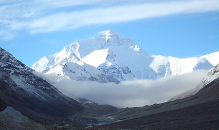 Uitzicht op de Mt. Everest