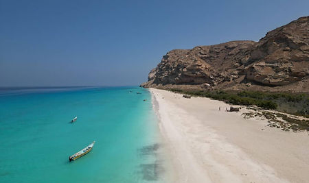 Shuab Strand op Socotra