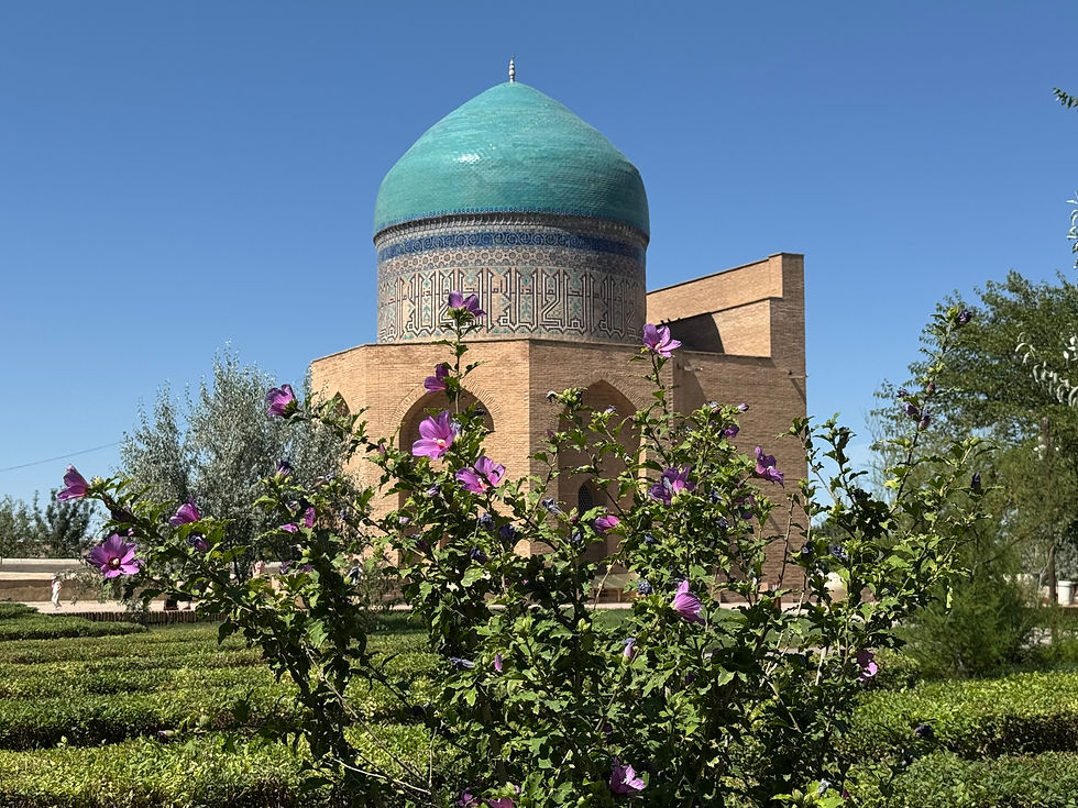 Mausoleum in Turkestan