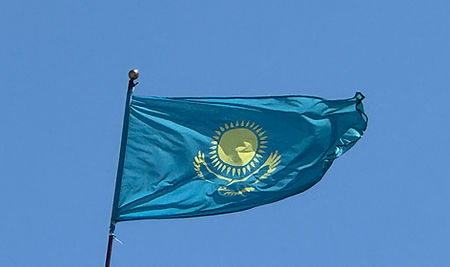 Vlag van Kazachstan