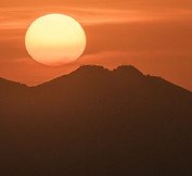 Sahara Zonsondergang