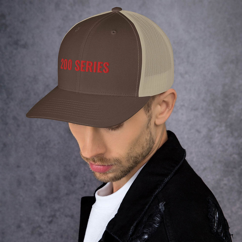 Thumbnail: 200 Series Embroidered Trucker Cap