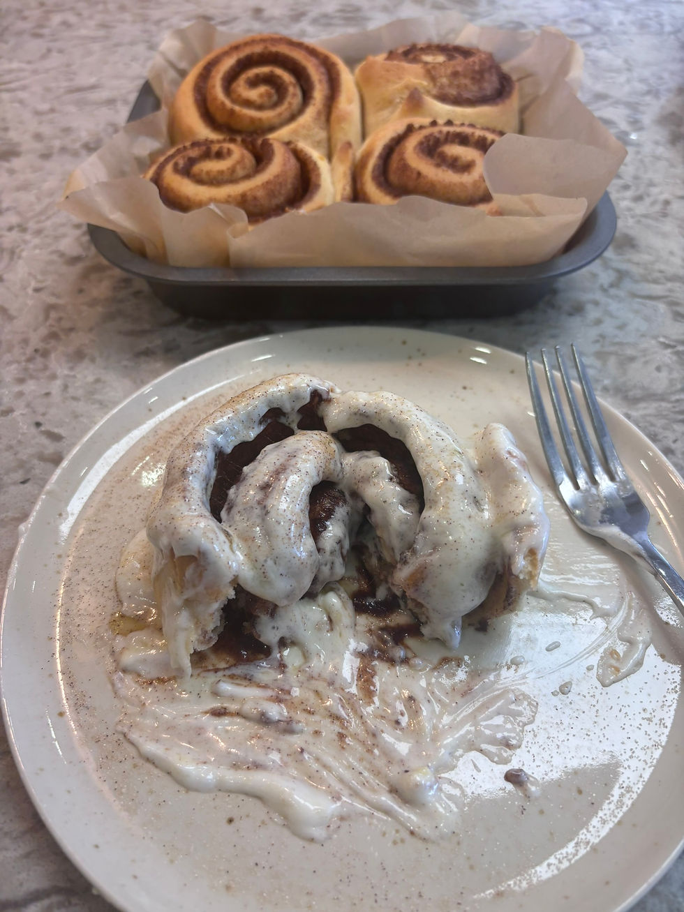 Thumbnail: Cinnamon Buns with Vanilla Cream Cheese Frosting