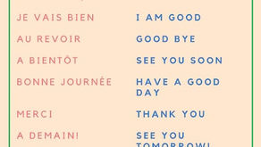 Meet and Greet in French!!