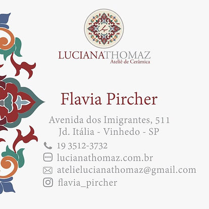 Cartao de Visita Flavia Picher