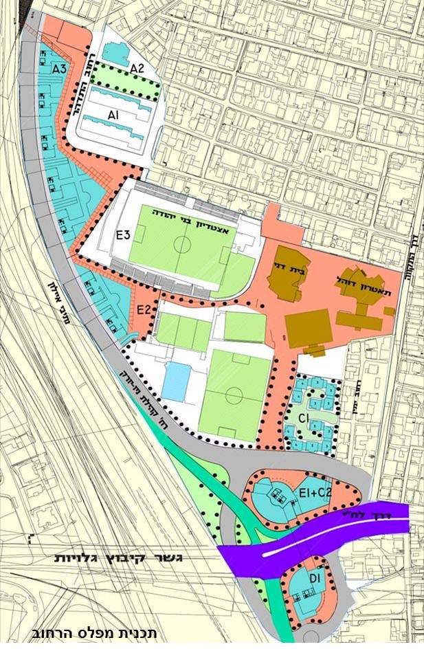 תכנית מתאר ומפורטת שער דרום