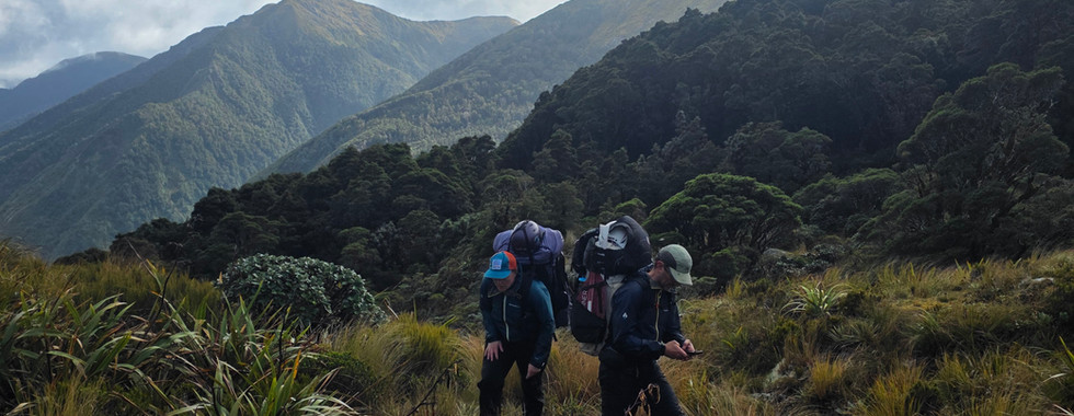 Hike in to Packraft Karamea
