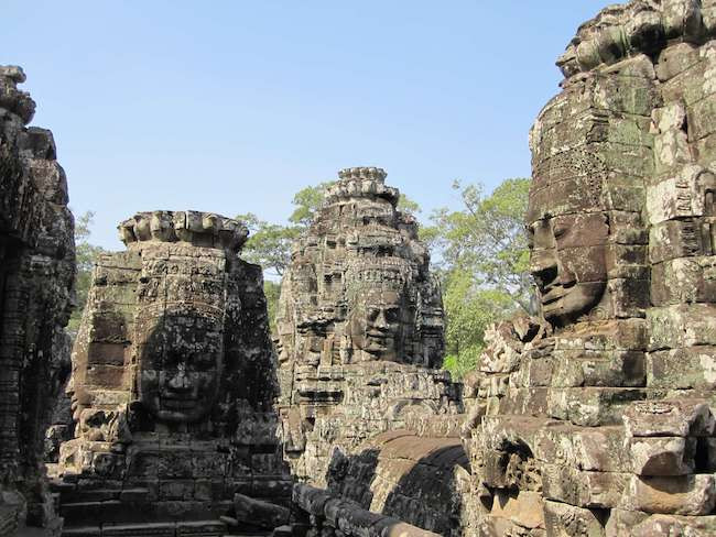 Bayon Temple, Angkor Archaeological Park, Cambodia