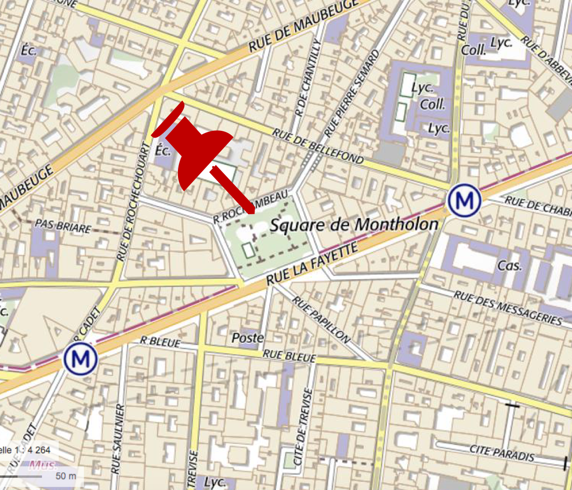 Cabanes Montholon Paris 9 / Saint Ambroise Paris 11