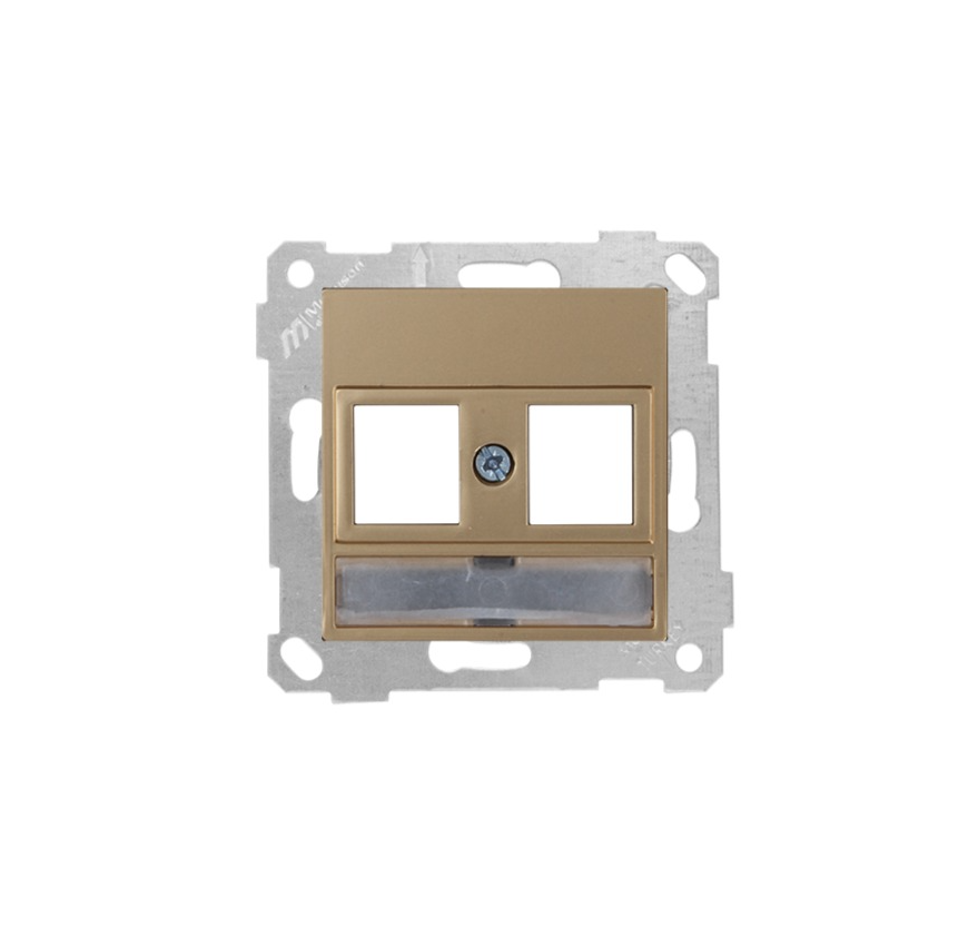 Mutlusan Rita Mek+Tuş Data Prizi 2*Rj45 (Kon.süz)