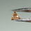 Thumbnail: fancy oranje / cognac diamant 0.22 caraat
