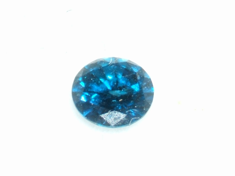 Thumbnail: blauwe diamant 0.40 caraat VS2