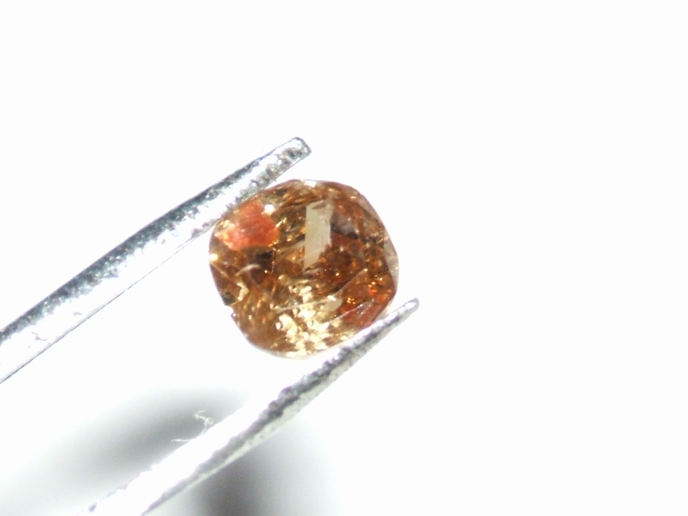 fancy diamant oranje 0.42 caraat