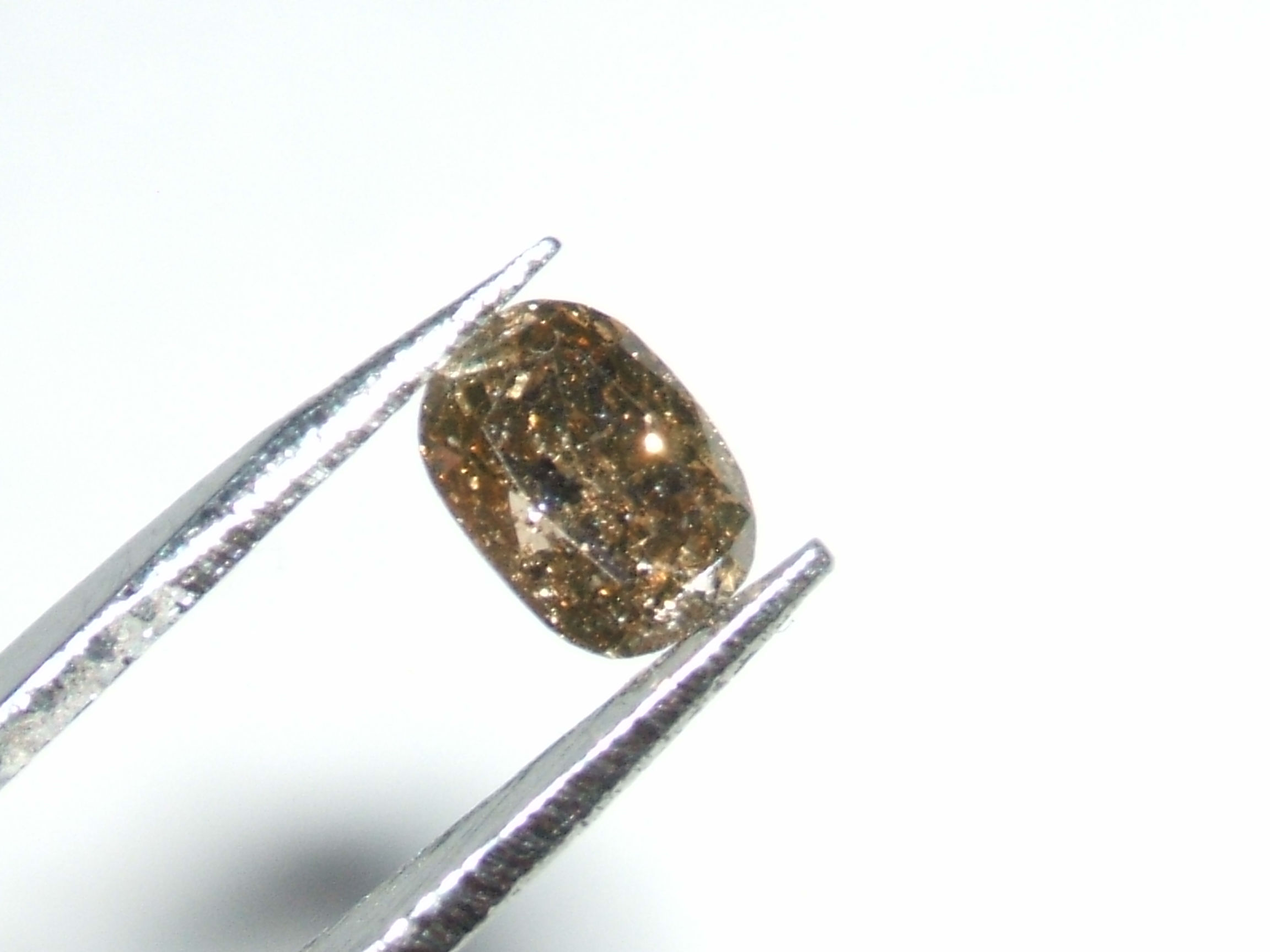 fancy diamant bruinachtig oranje 0.40 caraat