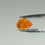 Thumbnail: fancy intens oranje diamant 0.28 caraat