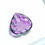 Thumbnail: amethist hartvormig 1.51 caraat