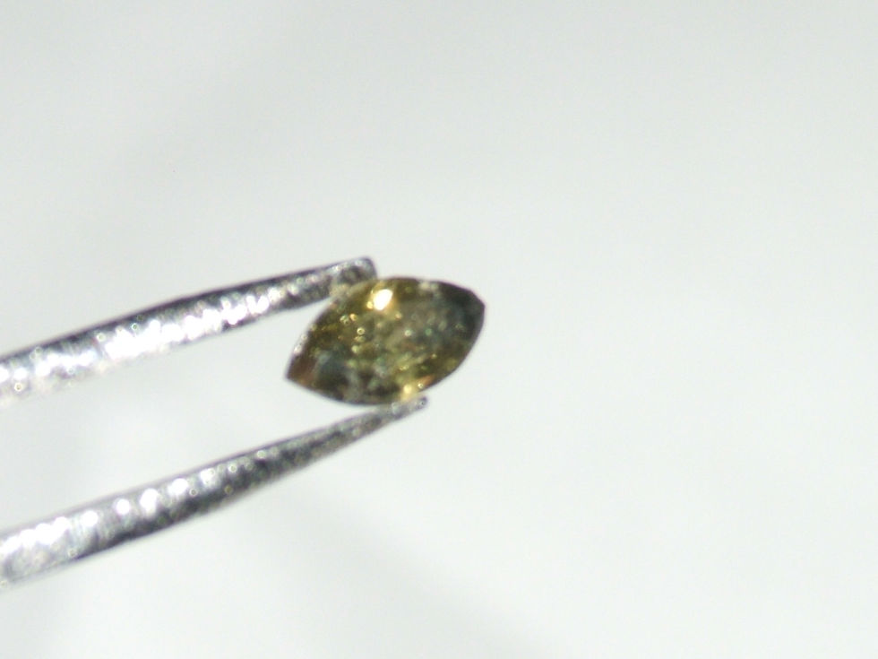 Thumbnail: fancy groene diamant 0.12 caraat