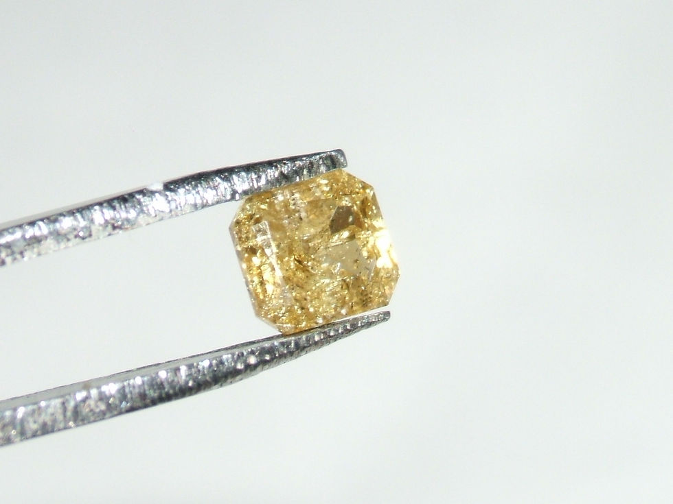 Thumbnail: fancy diamant geel 0.34 caraat