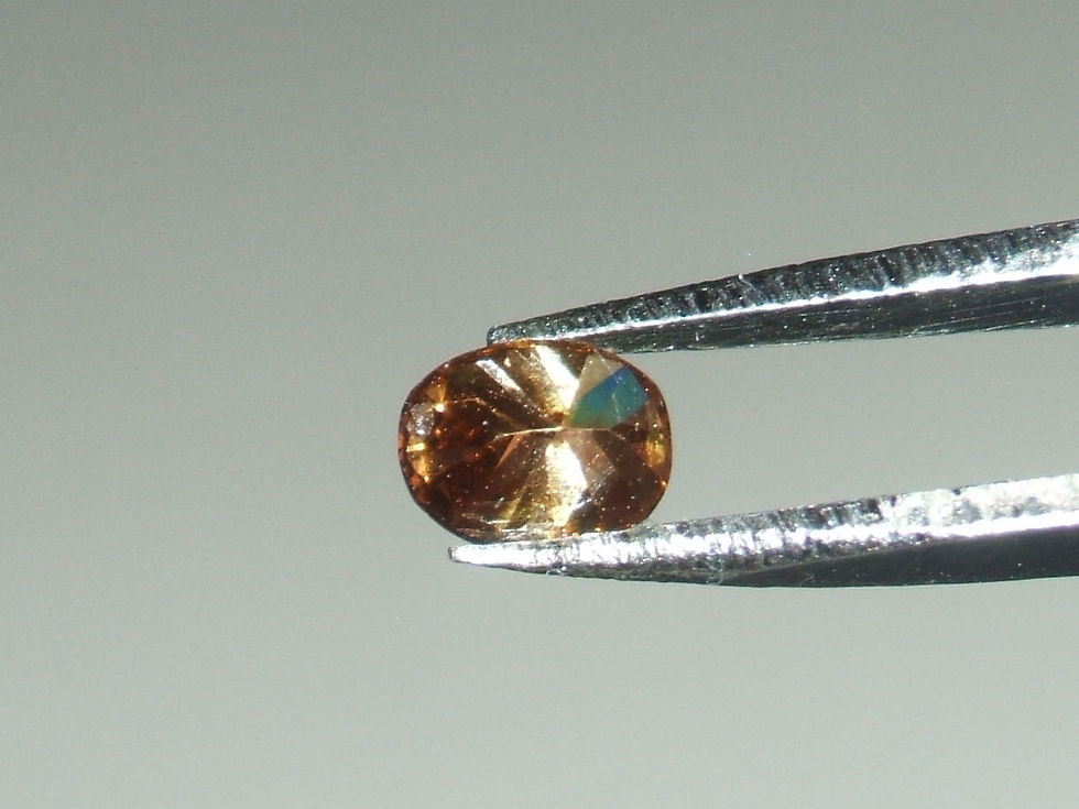 Thumbnail: fancy cognac / oranje diamant 0.28 caraat